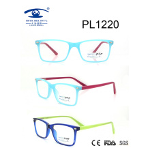 2017 New Design Square Shape PC Optical Glasses (PL1220)